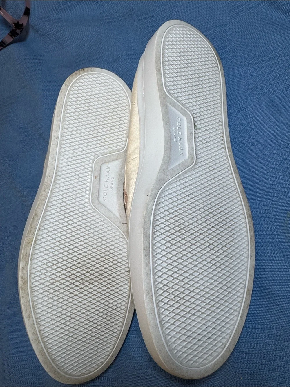 Men 11.5 Cole Haan GrandPrø Rally canvas penny loafers